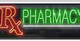 Image result for RX Pharmacy Store Sign