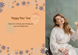 Image result for New Year Lady Champagne