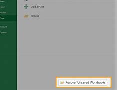 Image result for Recover Unsaved Office Files