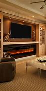 Image result for Fireplace TV Wall Cabinet