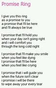 Image result for Promise Ring Notes