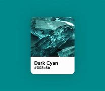 Image result for Cyan Colored Objects
