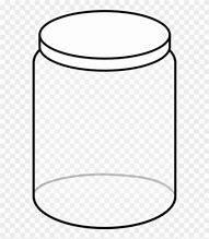 Image result for Jar Filled with Beads Black White Clip Art