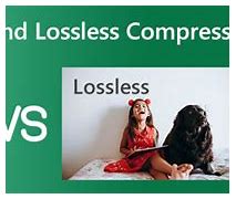 Image result for Lossy and Lossless Difference