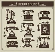 Image result for Retro Phone Vector Art