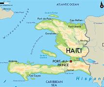 Image result for Honduras to Haiti Map