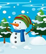 Image result for Cartoon Winter Scenery