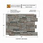 Image result for Faux Stone Panels