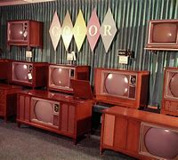 Image result for Vintage Color TV