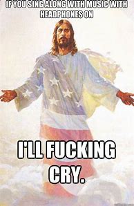 Image result for American Jesus Meme