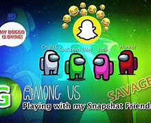 Image result for Among Us Snapchat