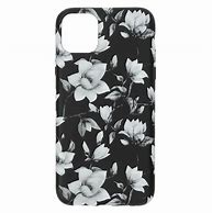 Image result for Bkack Floral iPhone SE Case