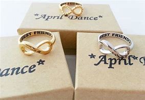 Image result for Best Friend Infinity Rings
