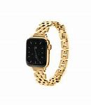 Image result for Elle Apple Watch Band Silver and Gold