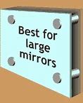 Image result for Hidden Mirror Mounting Clips