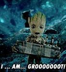 Image result for Baby Groot Morning Memes