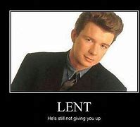 Image result for Funny Lent Memes