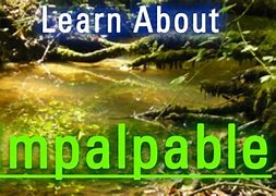 Image result for impalpable