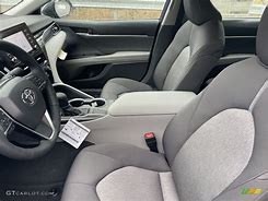 Image result for 20198 Toyota Camry SE Ash Interior