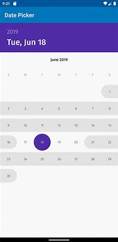 Image result for Date PICKER Template for Android
