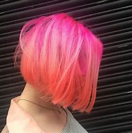 Image result for Unicorn Hair Color Short Bob with Bangs