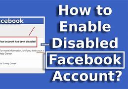 Image result for Facebook Account Disabled