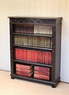 Image result for Carved Dark Oak Victorian Bookshelves