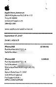 Image result for What Does a iPhone Receipt Look Like