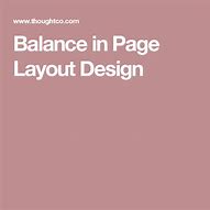 Image result for Balance in Graphic and Layout