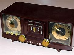 Image result for Antique Clock Radio