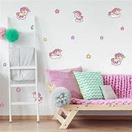 Image result for Cute Unicorn Wall Stickers