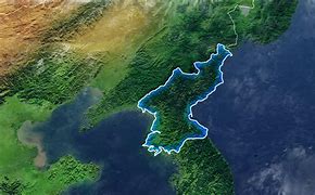 Image result for North Korea Satellite Map