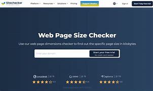 Image result for Web Page Size