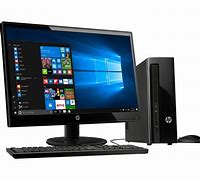 Image result for HP Desktop Computer with Monitor