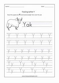Image result for Letter Y Tracing Template