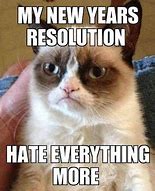 Image result for New Year Resolution Meme