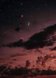Image result for Pink Sky Moon Aesthetic