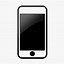 Image result for Black iPhone On White Screen Cartoon