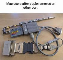 Image result for MacBook USB Dongle Meme