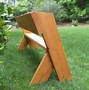 Image result for wood outdoor benches plan
