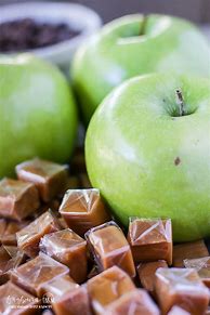 Image result for caramel apples slice