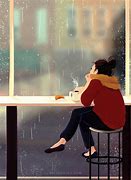Image result for Carton Picture for Girl Drink Coffee With