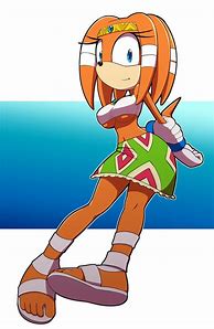 Image result for Sonic Tikal the Echidna Art