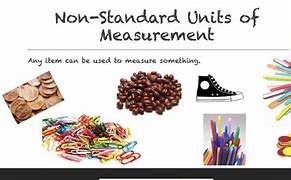 Image result for What Is Non-Standard Unit