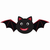 Image result for Cartoons Bats Haloween Standing