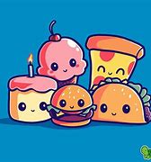 Image result for Food Animals Cartoon