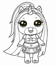 Image result for Cute Unicorn Colouring