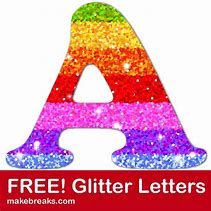 Image result for Letter E Glitter Design