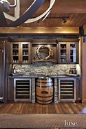 Image result for Basement Bar Cabinets Design