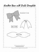 Image result for Bow Design Template